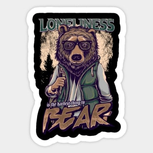 Lonely Bears Sticker